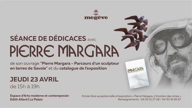 SEANCE DEDICACES AVEC PIERRE MARGARA_Megève - Jean-Marc Favre