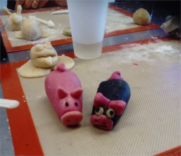 Cochon en pâte d'amande - BNeufoceur