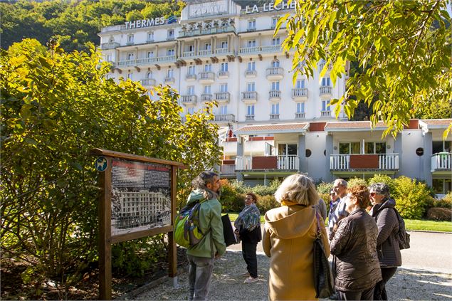 Visite guidée : Parc thermal et histoire de La Léchère_La Léchère