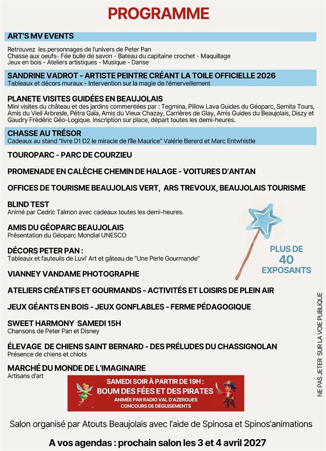 Salon Loisirs et Tourisme en Famille_Saint-Bernard - Atouts Beaujolais