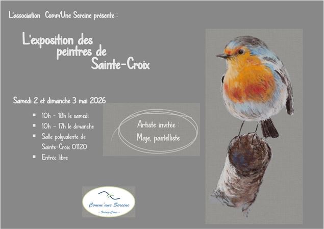 Affiche Flyer de l'expo - Fabienne Jomard