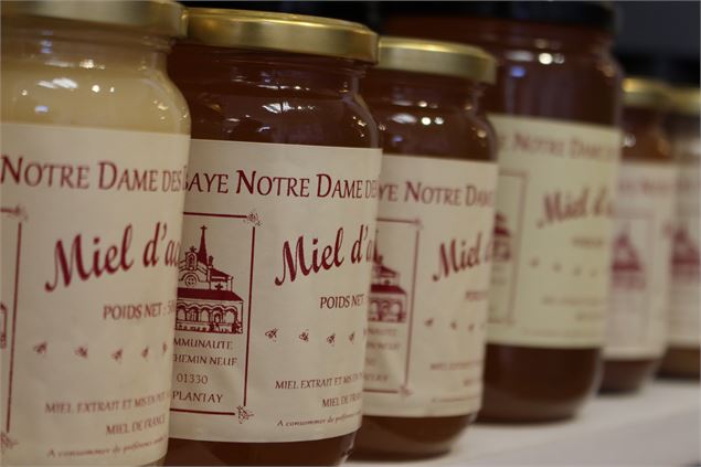 Miel de l'Abbaye - L'Abbaye Notre Dame des Dombes
