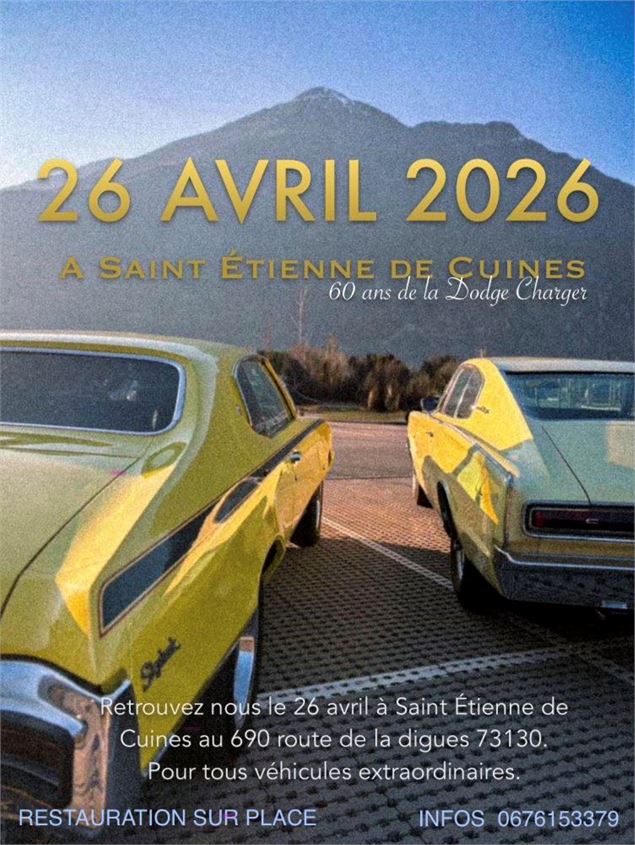 Rassemblement de véhicules_Saint-Etienne-de-Cuines - Pistons des montagnes