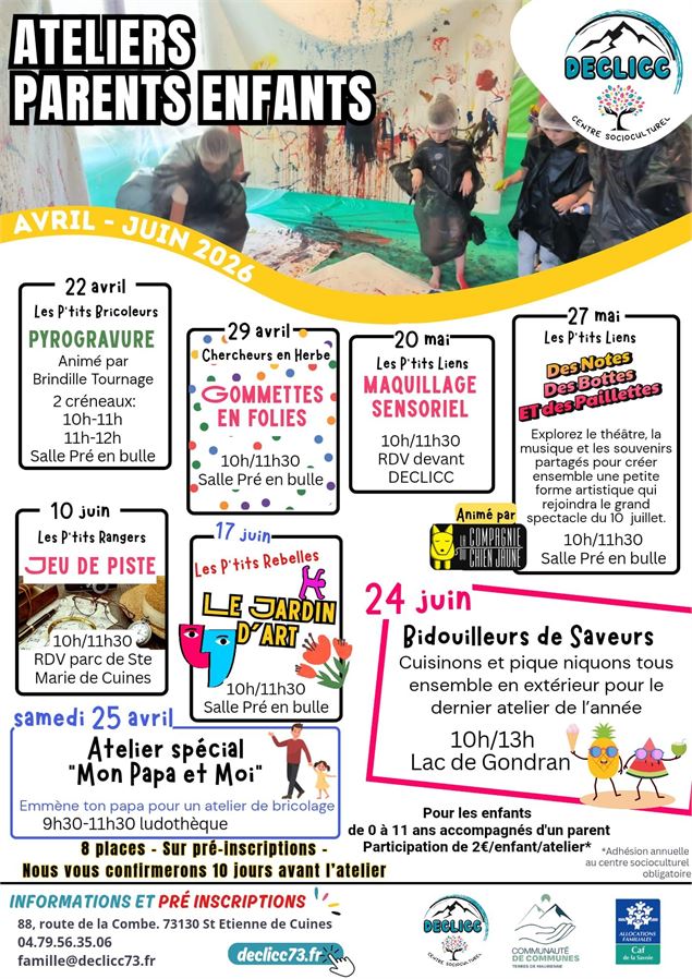 Atelier Parents / Enfants_Saint-Etienne-de-Cuines - Yan Krukau de Pexels