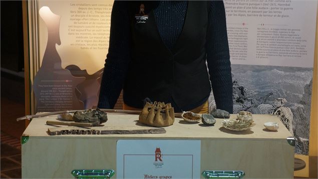 Le feu préhistorique - ©Château des Rubins - Observatoire des Alpes