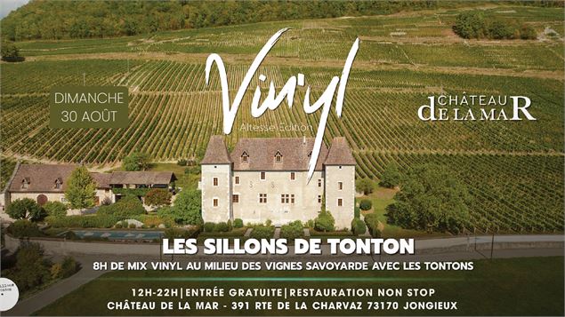VIN'YL au Château de la Mar • Édition d'août_Jongieux