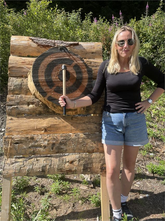 Lancer de haches et sarbacanne_Pralognan-la-Vanoise