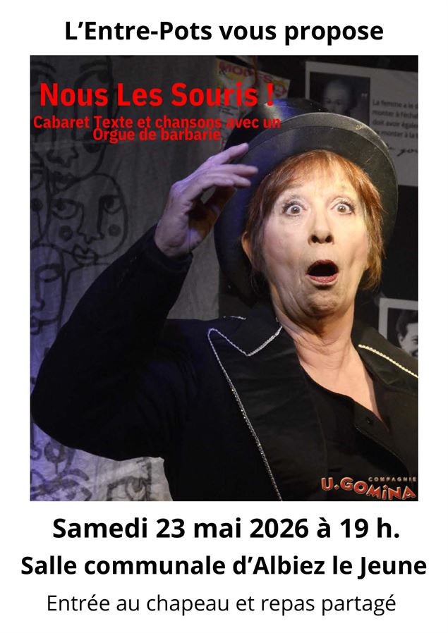 Affiche Nous Les Souris ! - Cie U.Gomina