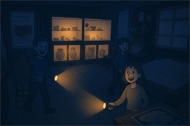 Corps à corps - Visite guidée à la lampe torche - ChatGPT