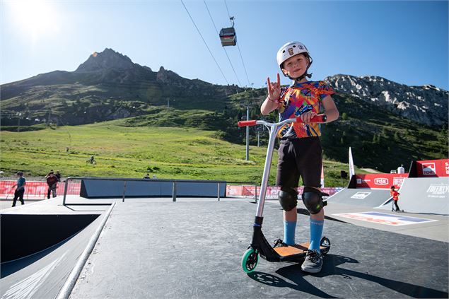 Compétition trottinette junior - Greg Sigaud