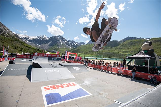 Compétition skate pro - Greg Sigaud