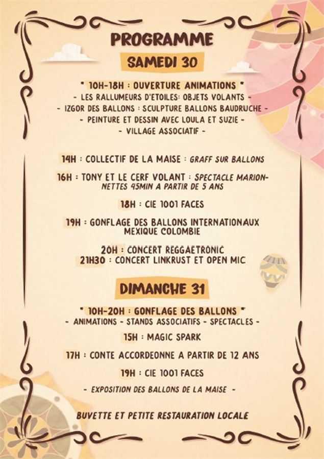 Le programme détaillé du festival 2026 - Rallumeurs d'étoiles 2026