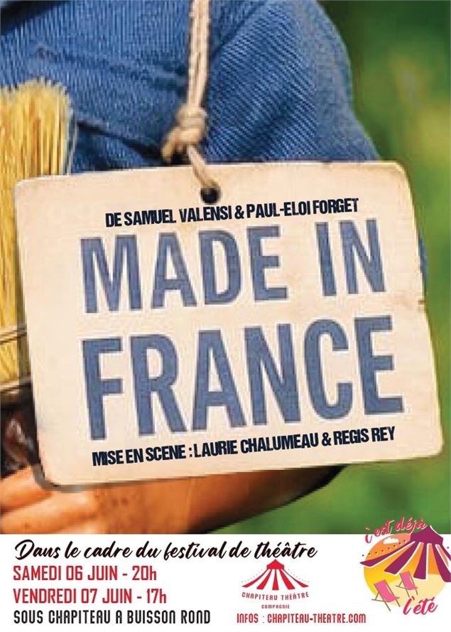 affiche Made in france - F. Pippellin