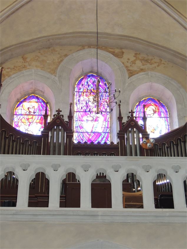 La tribune d'orgue - Abbaye d'Abondance