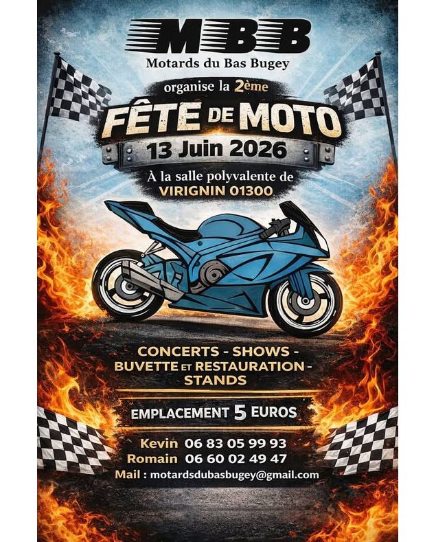 Fête de la moto_Virignin - Motards du Bas Bugey
