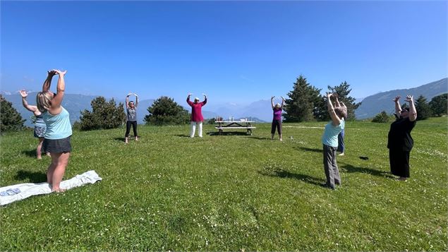 Qi gong au plan d'eau - Françoise Lety