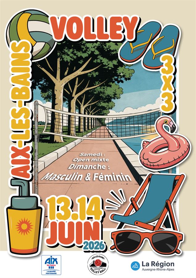 Tournoi de volley 3x3 - www.coraline-studiographique.fr