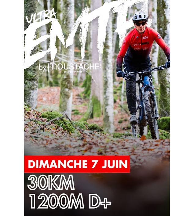Affiche de l'ultra EMTB - Baroudeurs des Alpes