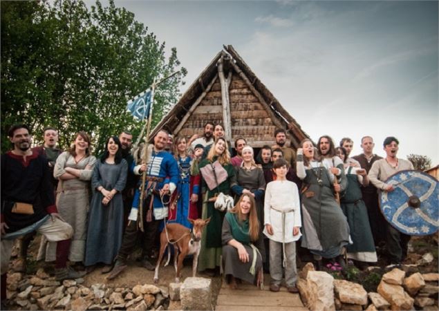 Les Vikings envahissent le château de Miolans pour le weekend de Pentecôte_Saint-Pierre-d'Albigny