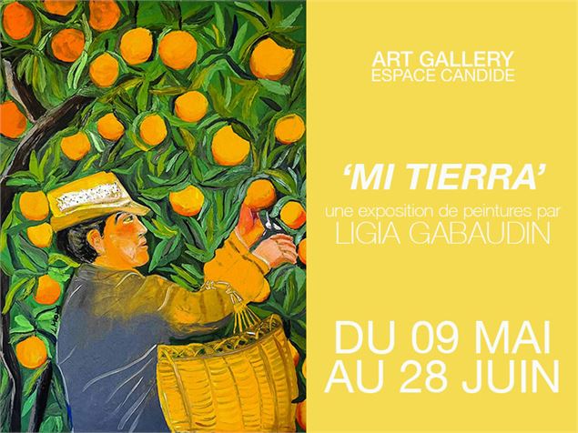 La cueillette des oranges - Ligia MOYA