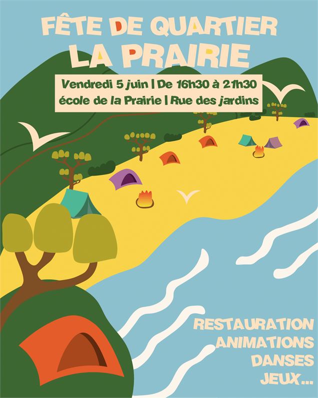 Fête du quartier : La Prairie_Annecy - MJC Archipel Sud