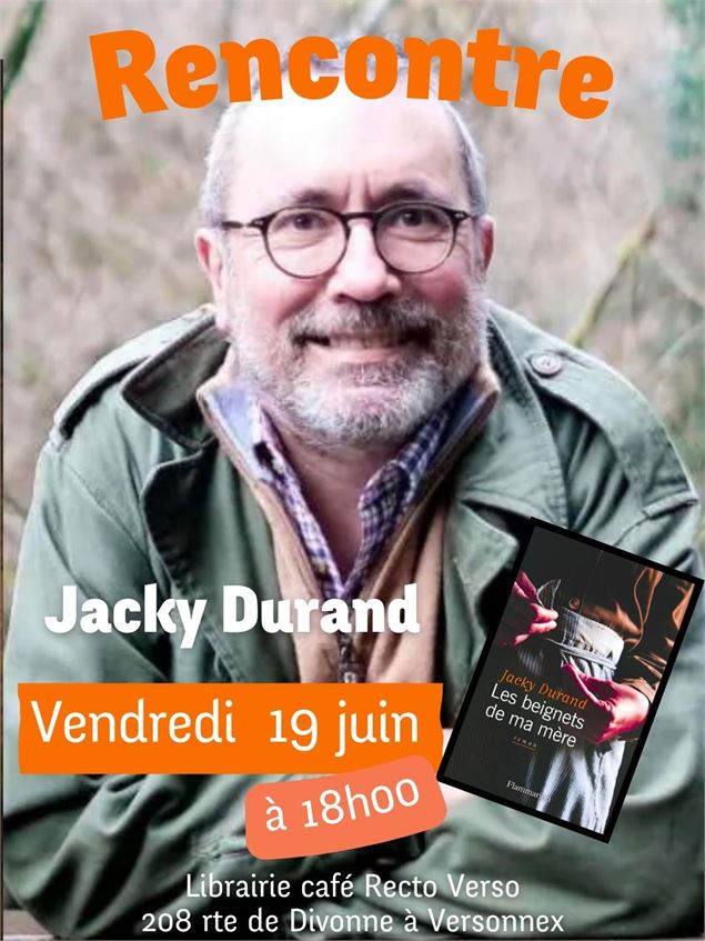 Rencontre avec le romancier Jacky Durand - Pixabay