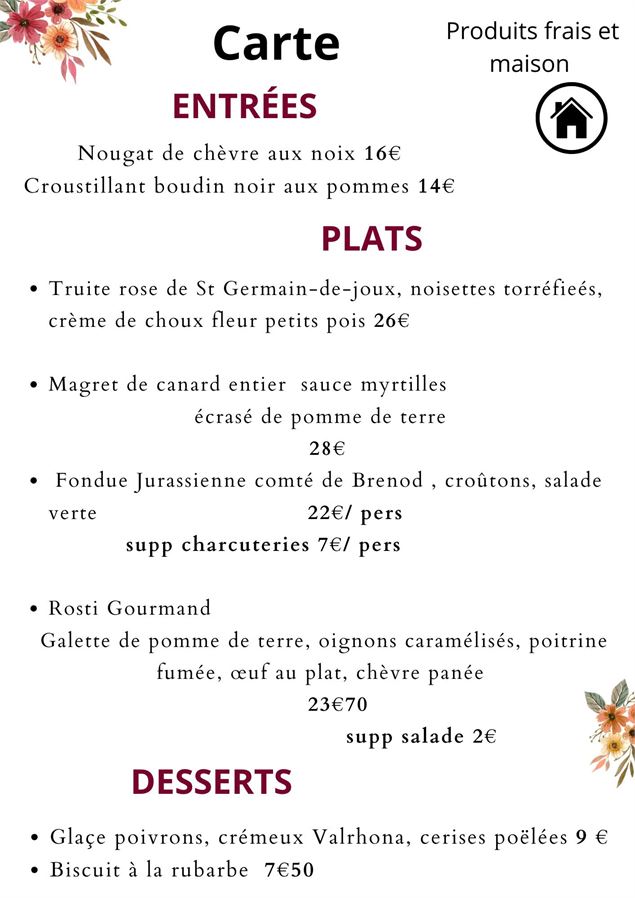 Repas concert_Valserhône - Chez Lisa