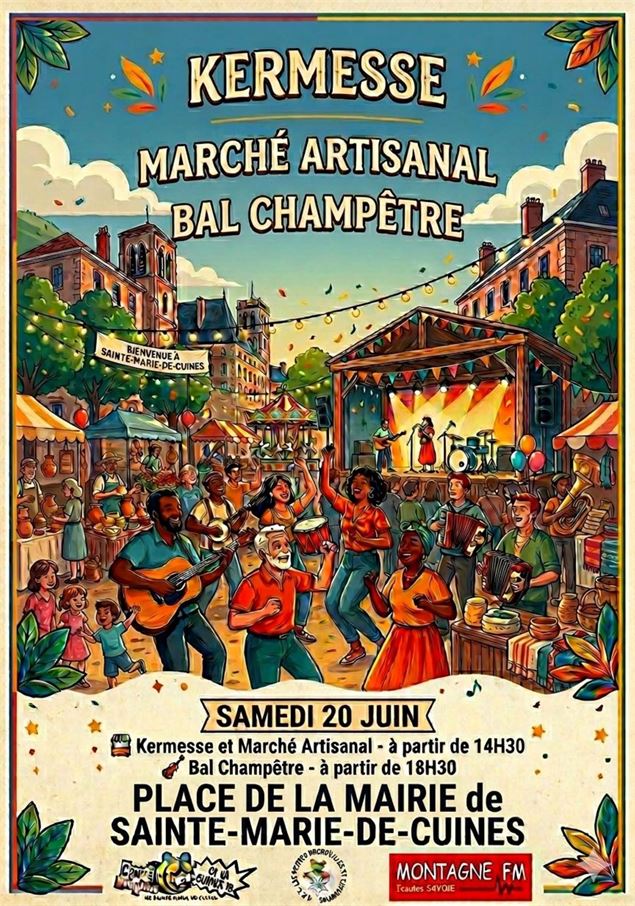Kermesse de printemps_Sainte-Marie-de-Cuines - Freepik