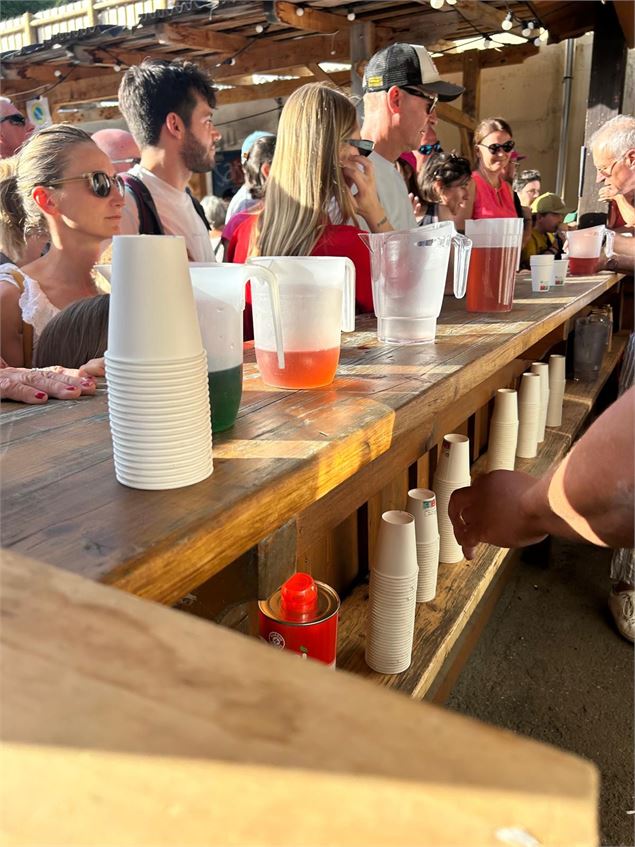 Pot d'accueil estival aux Saisies_Les Saisies