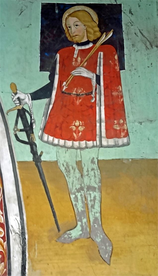 St Sébastien, officier de l'armée romaine - JF Durand