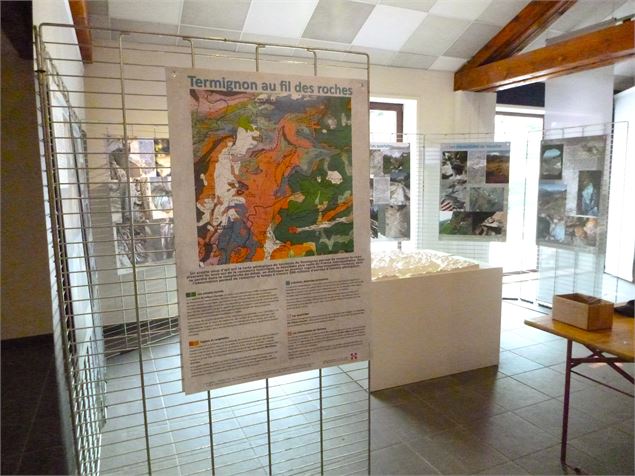 Panneau explicatif de l’exposition - Christian Vair