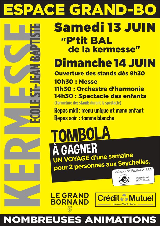 Affiche kermesse - M.Bries