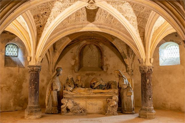 La crypte de Lémenc - Crédits : C. Haas - Grand Chambéry Alpes Tourisme