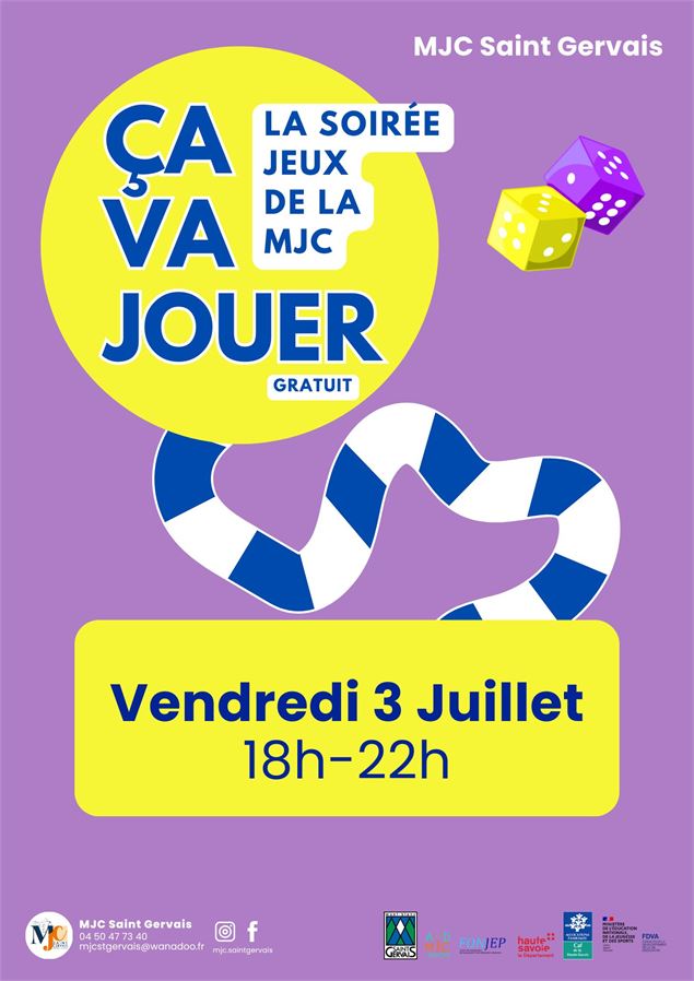 Ça va jouer, la soirée jeux_Saint-Gervais-les-Bains - Droits réservés