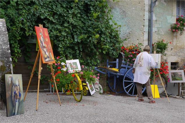 Exposition de Claudine Gaillard - Caveau Bugiste