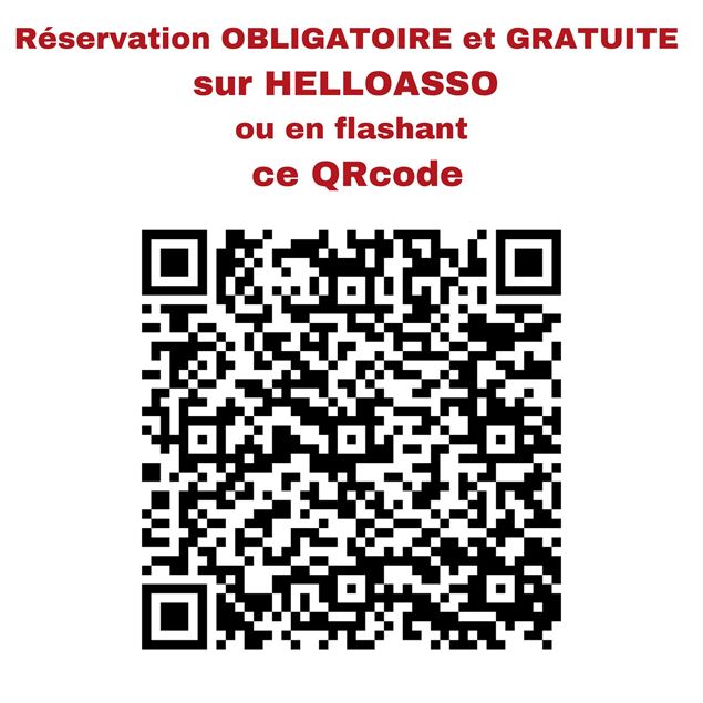 qr code pour réservation - CANAL+ et J2F, Fédération Simon de Cyrène, Simon 2 Savoie