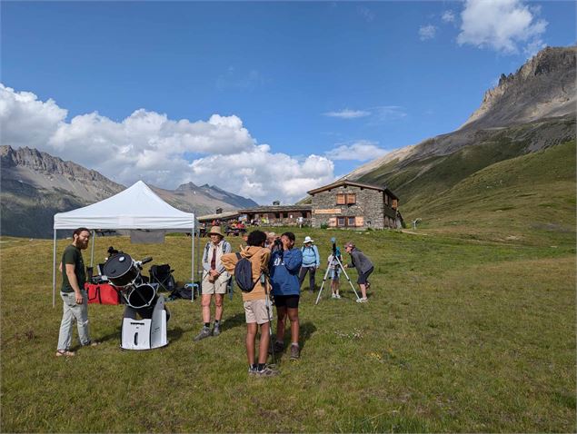 Soirée sous les étoiles au refuge de Plan du Lac_Val-Cenis - Nuit Parc national de la Vanoise