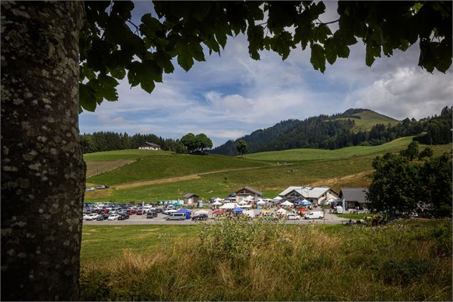 La Fête de l'Alpage vu de loin - Môle & Brasses Tourisme