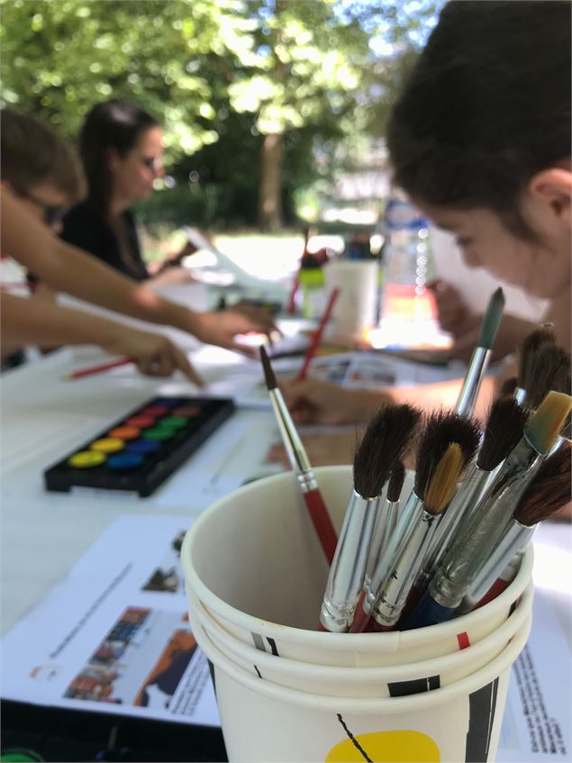 Partir en Livres : atelier d'illustration_Annecy - © Julien Neel - Partir en Livres