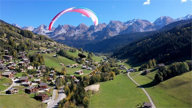 parapente au Grand-Bornand - Les Ailes du Grand-Bornand