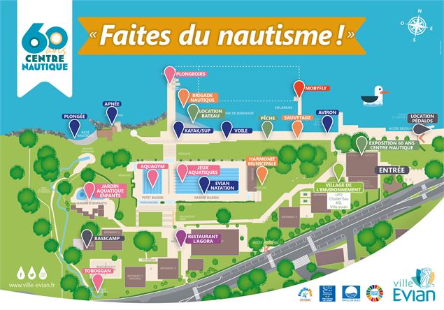 Plan - Ville d'Evian