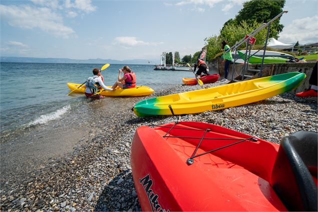 initiation sports nautiques - Ville d'Evian