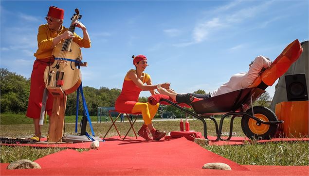 Spectacle « La Brouette à massages » - Manu Reyboz