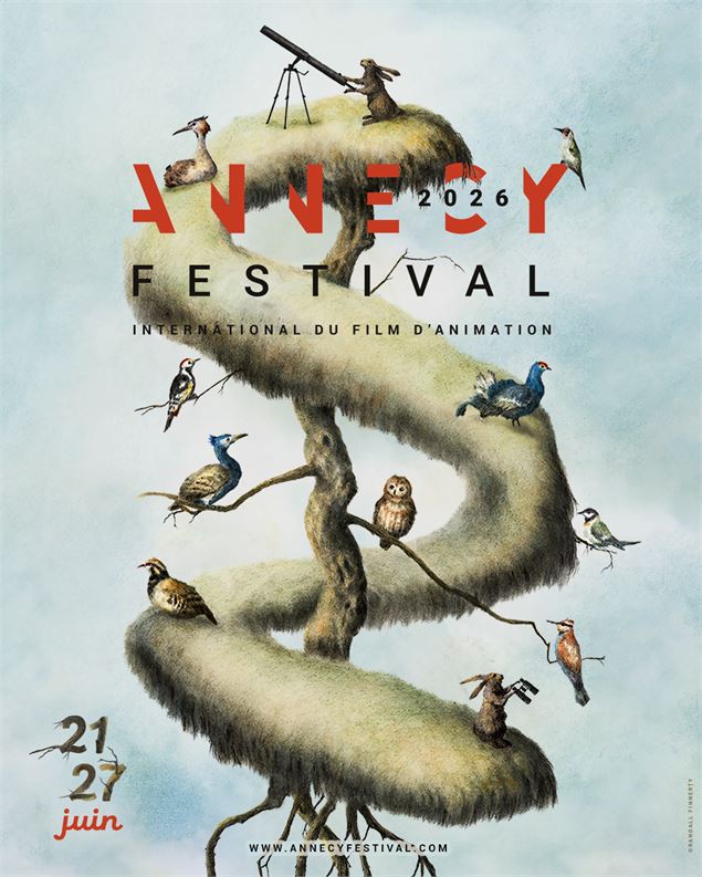 Affiche festival international du film d'animation Annecy 2026 - Le Corset / KMBO