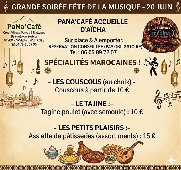 Fête de la musique au PaNa'Café_Parves et Nattages - PaNa'Café