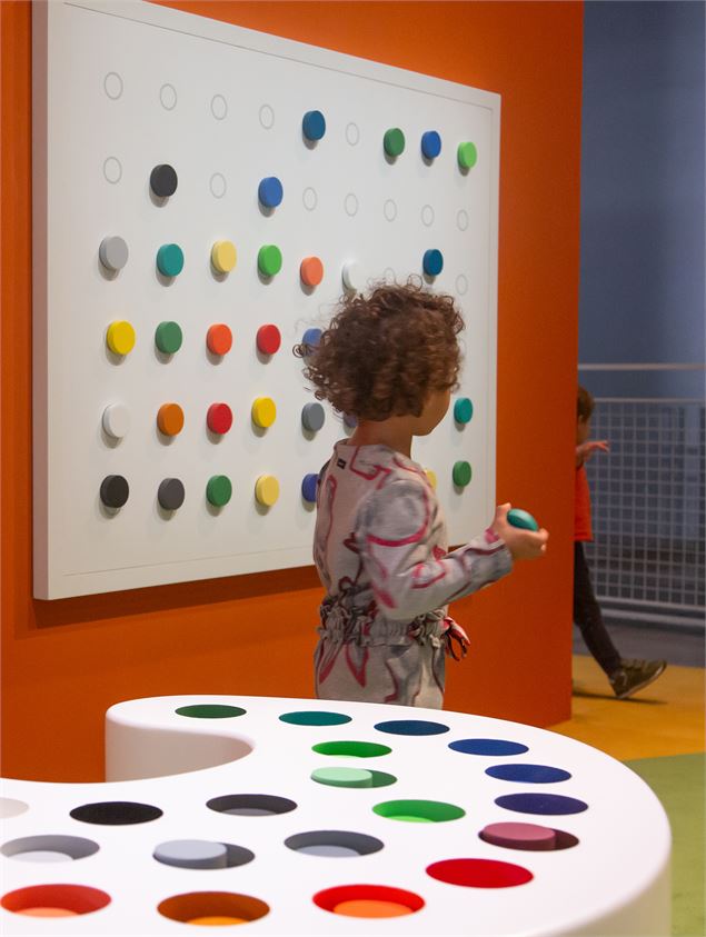 La palette de peinture géante, ©Hervé Veronese Centre Pompidou - ©Hervé Veronese Centre Pompidou