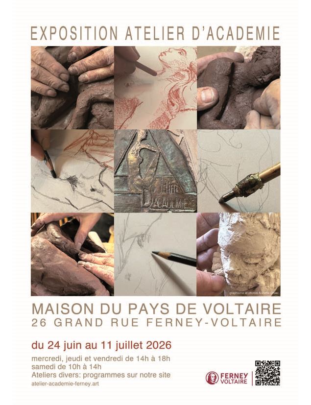 Exposition de l'Atelier d'Académie de Ferney-Voltaire - Maison de pays