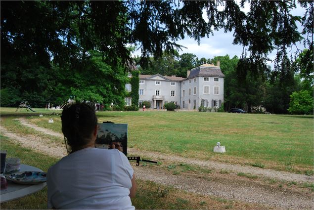Les toiles vagabondes, 5ème festival de peinture en plein air_Thoissey