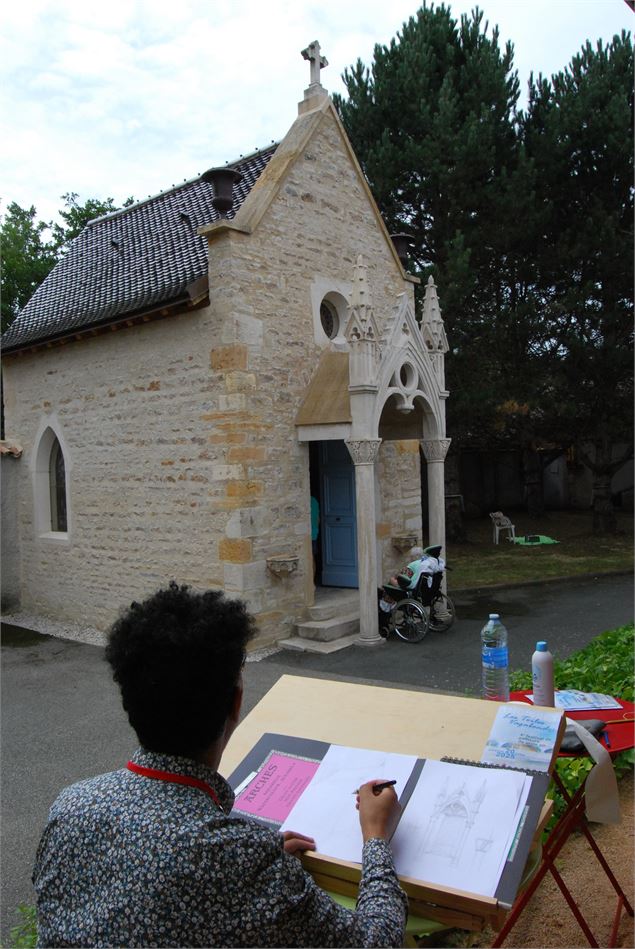 Les toiles vagabondes, 5ème festival de peinture en plein air_Thoissey