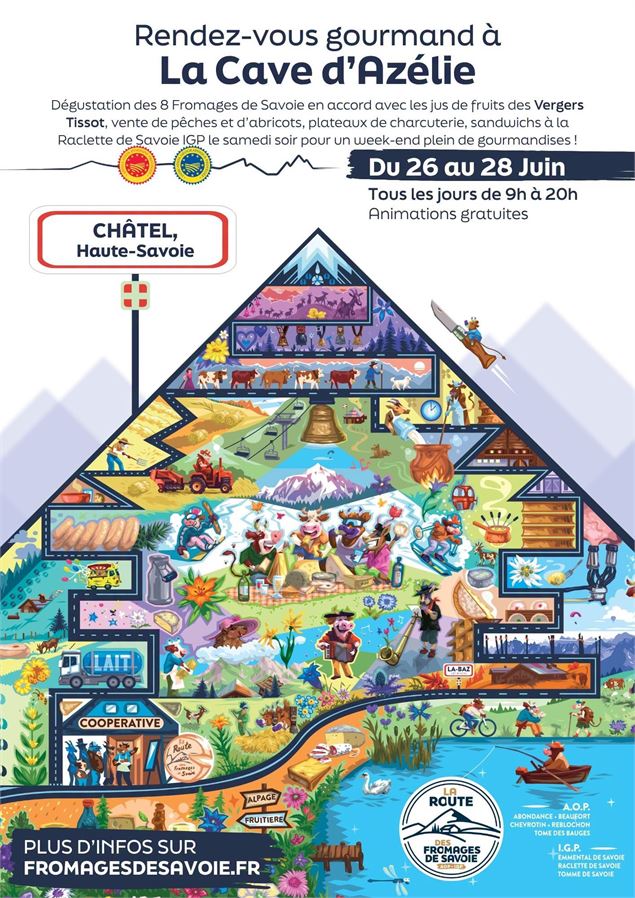Rendez-vous gourmand à La Cave d'Azélie - AFTAlp